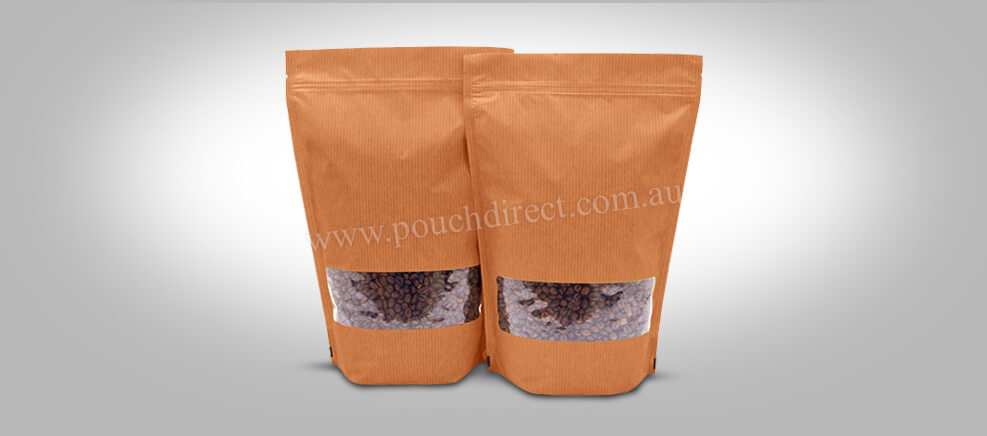 KRAFT LOOKS PLASTIC BAGS