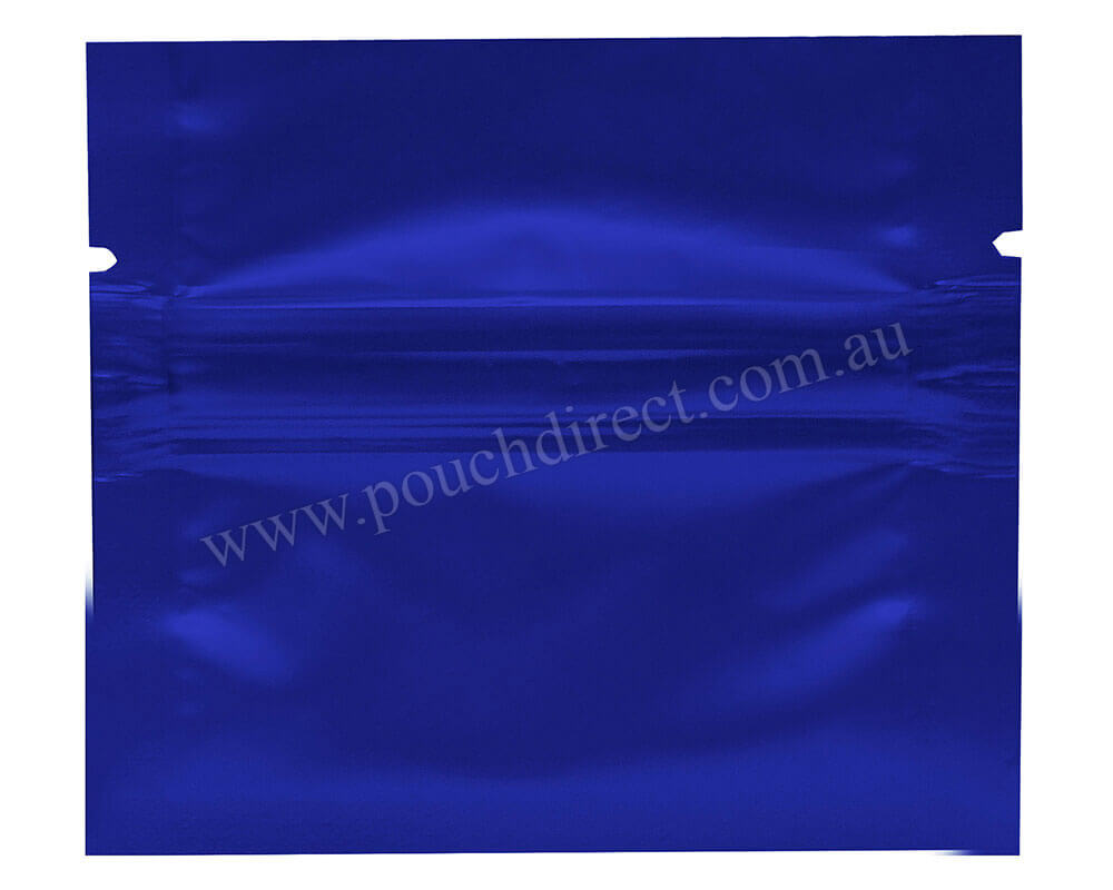 1gm Blue Three Side Seal Bag
