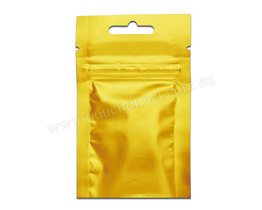 3gm Gold Three Side Seal Bag