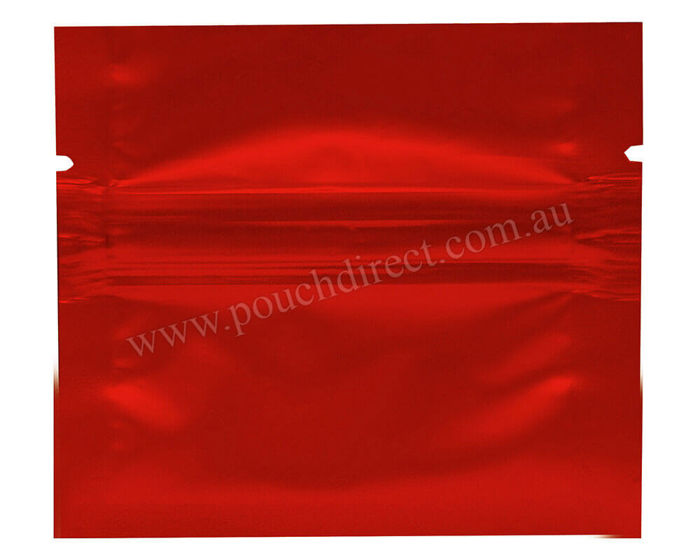 1gm Red Three Side Seal Bag