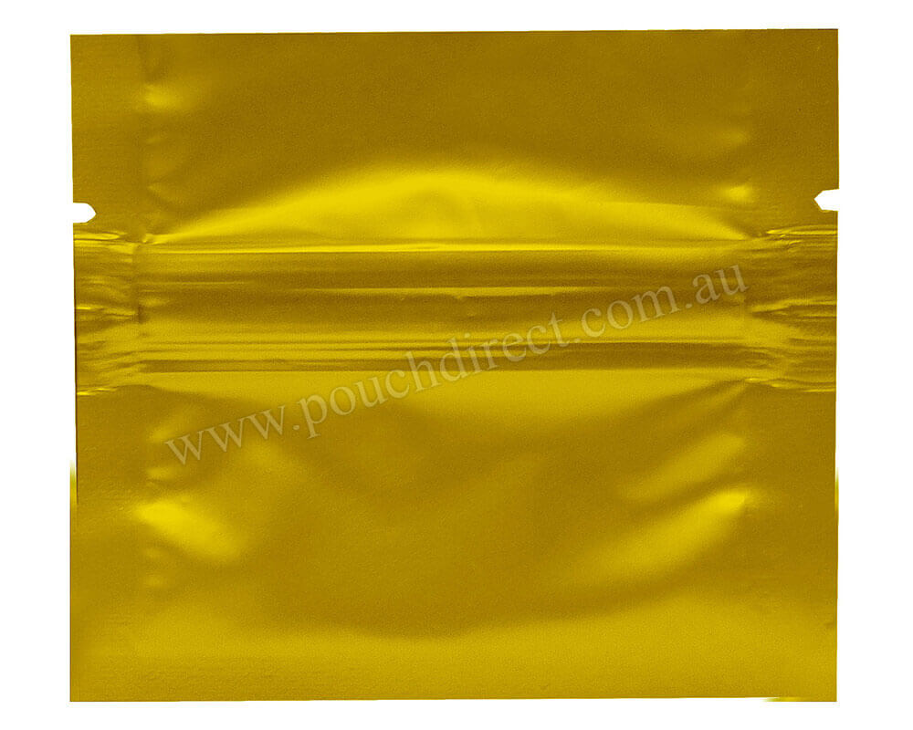 1gm Gold Three Side Seal Bag