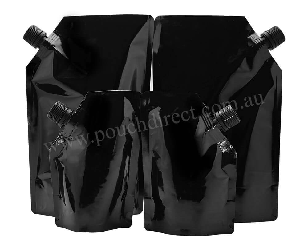 16 mm Corner Spout Pouches Brown