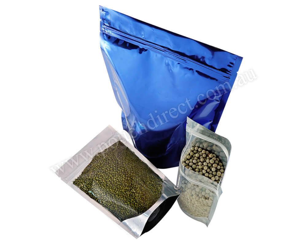 Clear Black Pouches