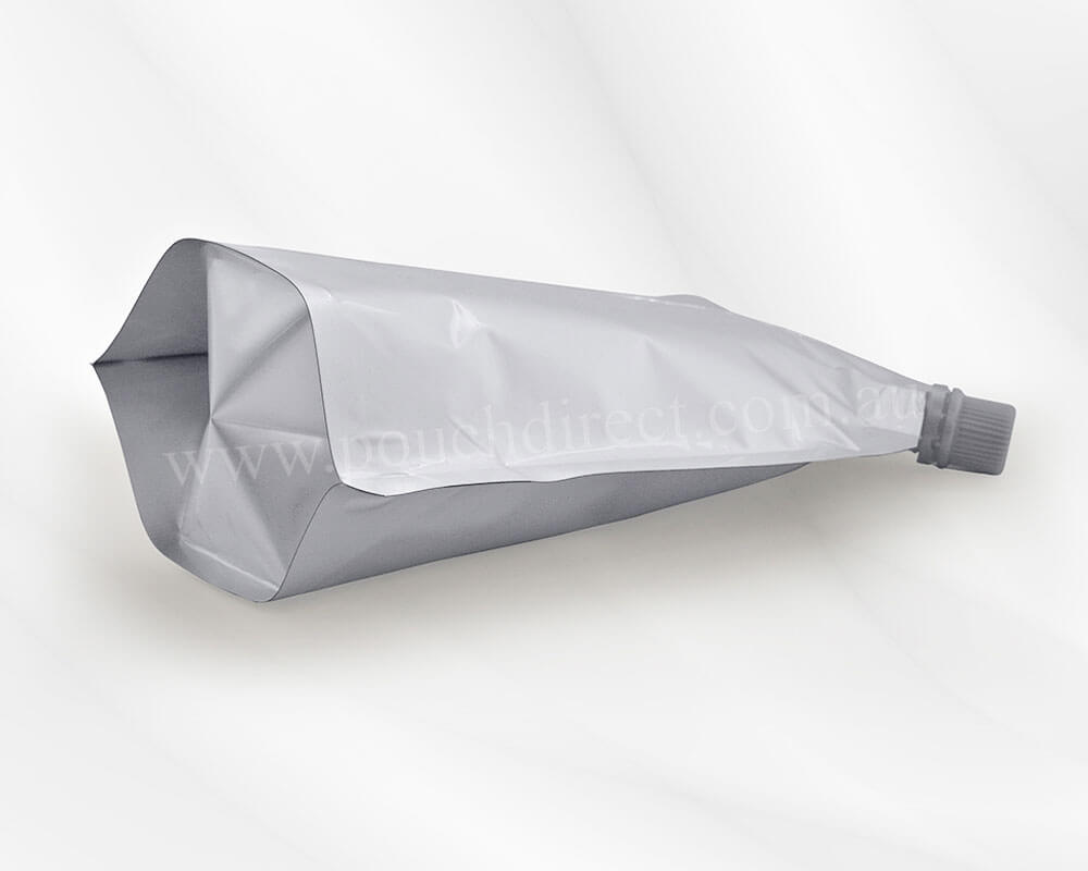 Matt Silver Pouches