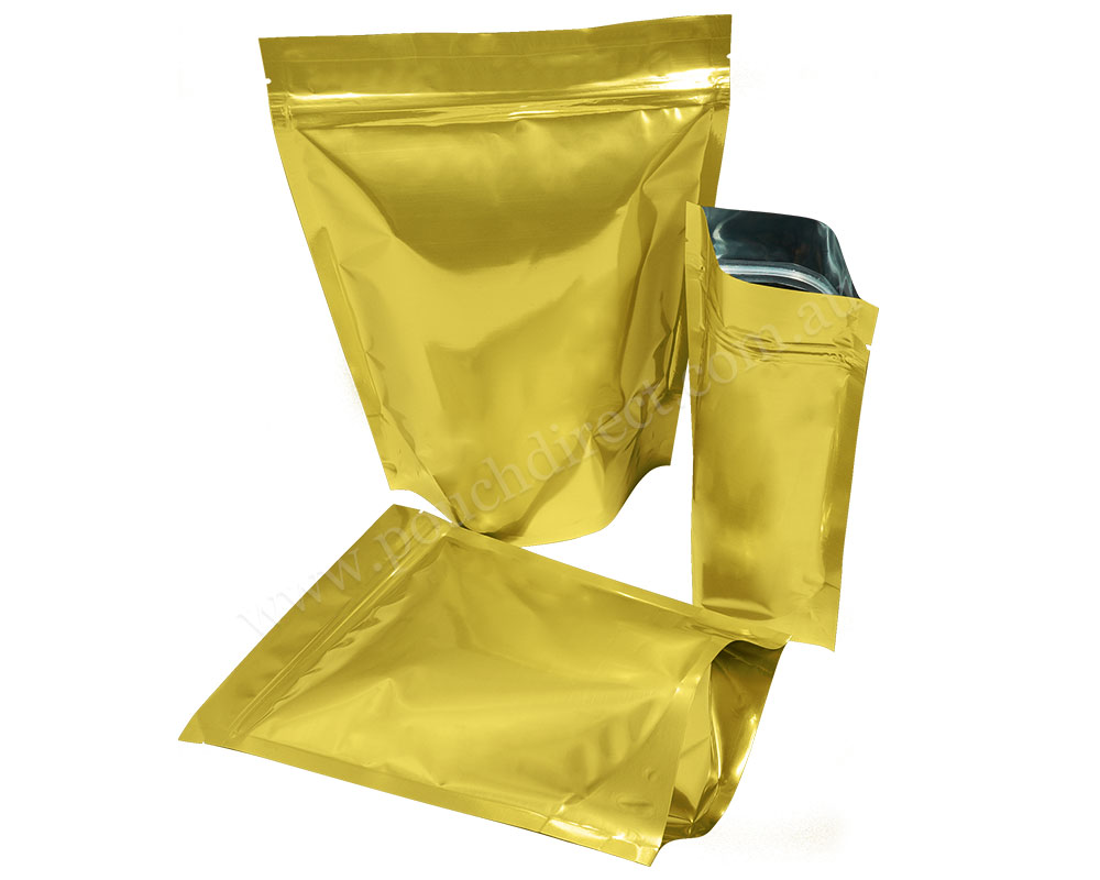 Shiny Gold Pouches