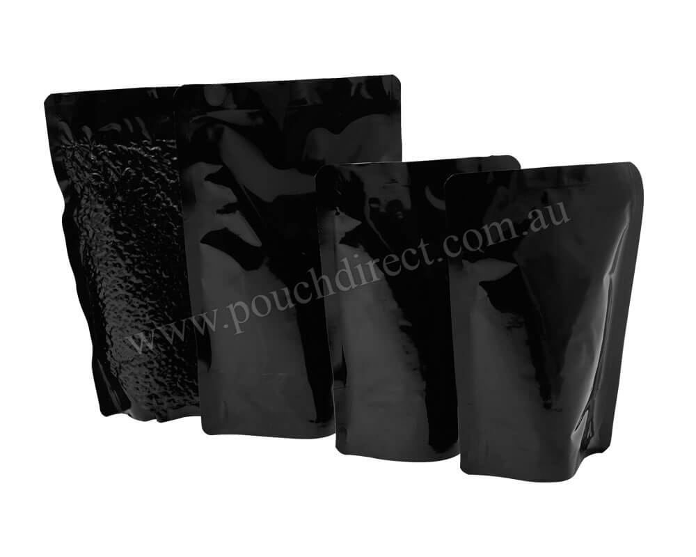 shiny Black Vacuum Bag 