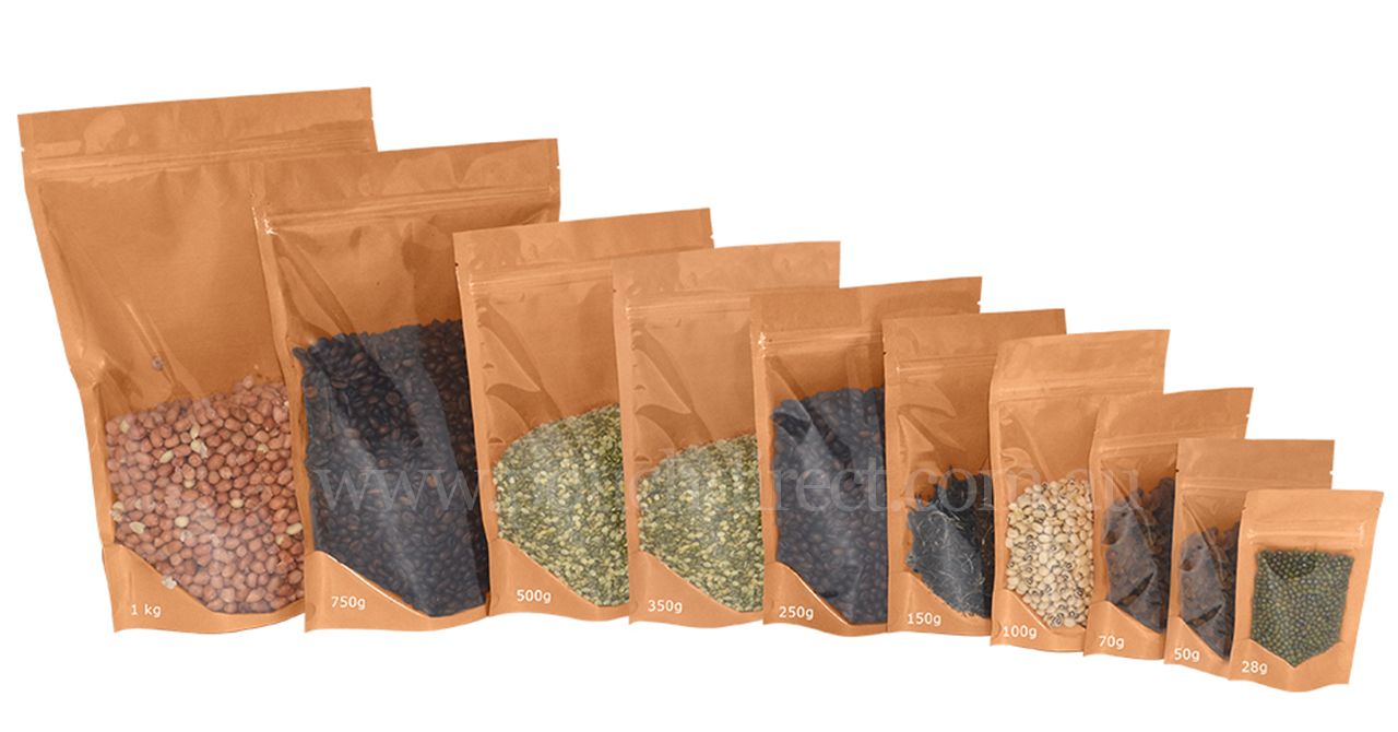 Brown Paper with Clear Group