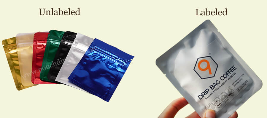THREE SIDE SEAL BAGS